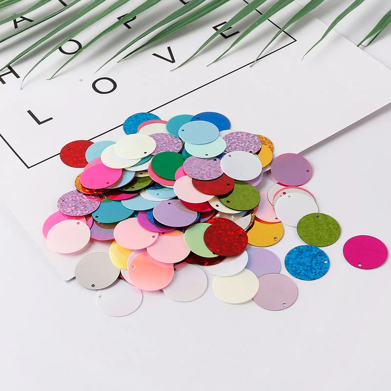 20mm Sequin 90pcs Large Round Sequins Paillettes For Craft,Home