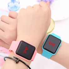 Silicone LED Digital Men Watch Fashion Ladies Outdoor Watch Women’s Mens colorful Sports WristWatches Relogios Masculino TEMPTER