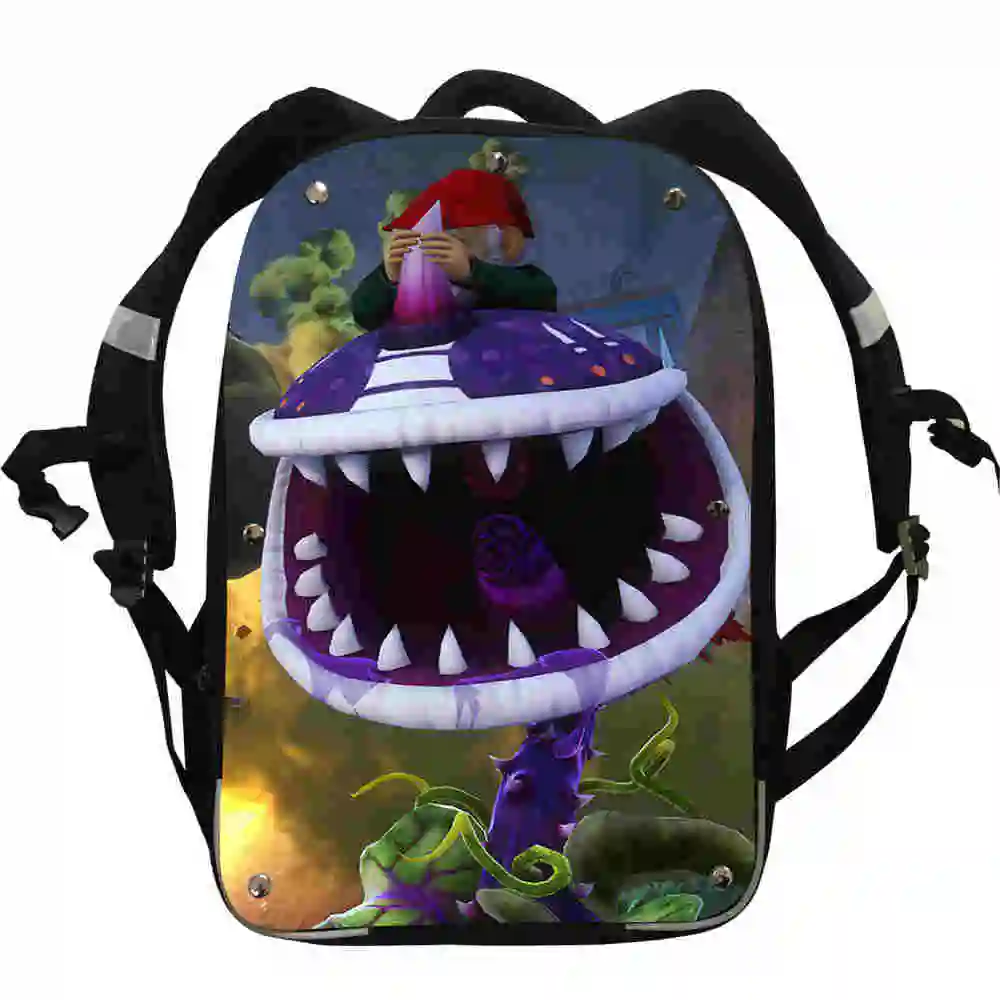 Рюкзаки Plants PK Zombies FNAF аниме-рюкзаки животные волки Хаски собаки мальчики девочки