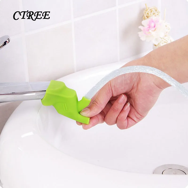 

CTREE Dual-purpose Flexible Faucet Extender Child Adult Groove Expander Baby Laundry Extender Kitchen Bathroom Accessories C721