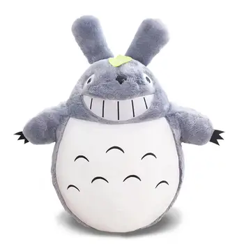 

40/60cm Cartoon Movie My Neighbor Totoro Cat Miyazaki Plush Soft Doll Animal Stuffed Toy For Baby Kids Gifts