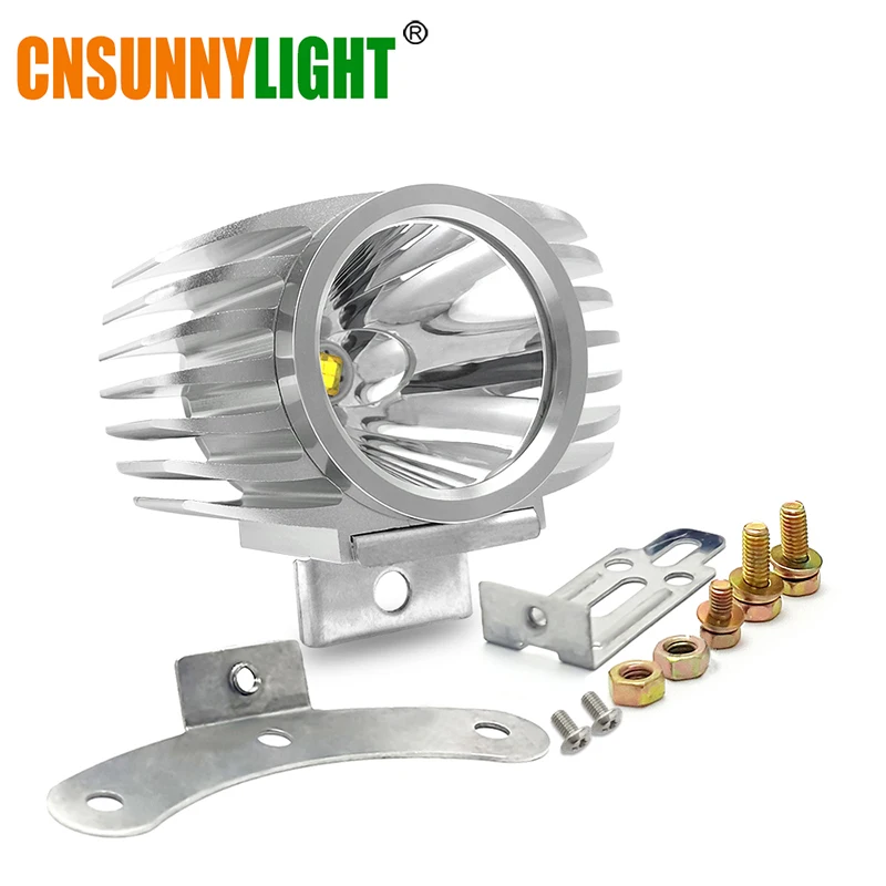 Led Car External Headlight 15W 1800LM 8 85V Motorcycle Fog DRL Headlamp Spotlight Hunting Driving Light