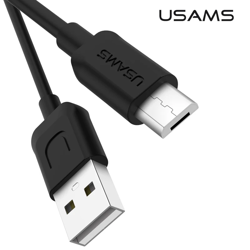 

Original Mobile Phone Micro USB Cables USAMS Usb 2.0 Fast Charging Data Charger Cable 1M 0.25M For Tablets huawei xiaomi