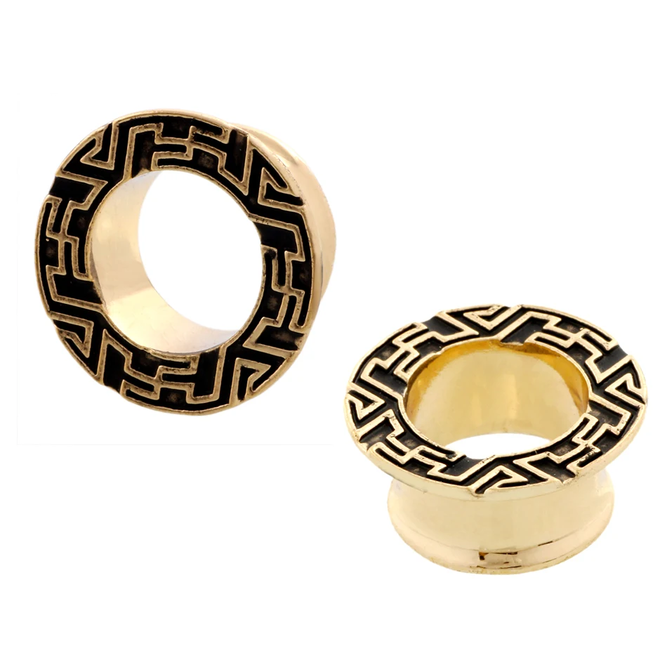 

Swan Jo Ear Expander Copper Tunnels Plugs Flesh Tunnel Ear Orelha Plugs Ear Gauges Plugs Pircing Body Jewelry Piercings Earrings