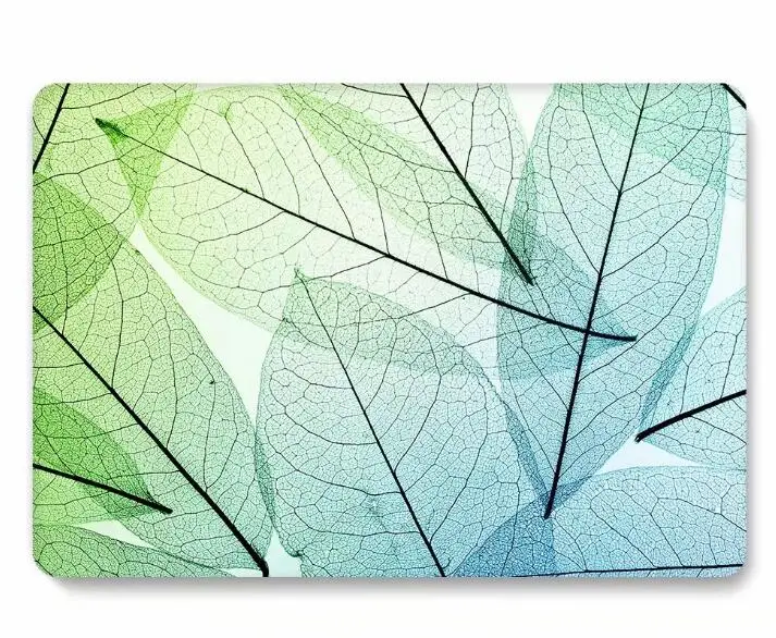 Leaf Animal Print Pattern Hard Case for Macbook Air Pro Retina 11 12 13 15 Laptop Cover for Apple Mac 11.6 13.3 Shell Sleeve Bag