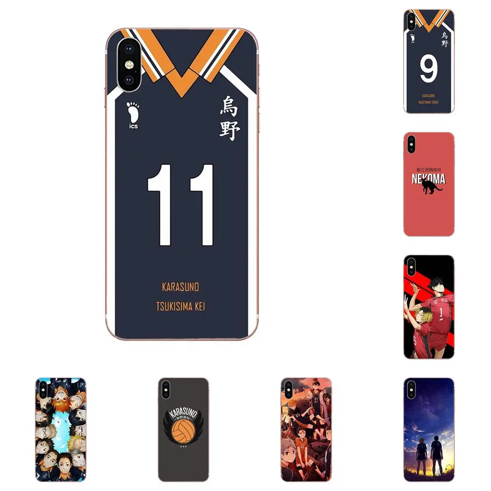 

Fashion Design Skin Thin Pc Cell Case For Huawei P7 P8 P9 P10 P20 P30 Lite Mini Plus Pro 2017 2018 2019 Haikyuu Nekoma