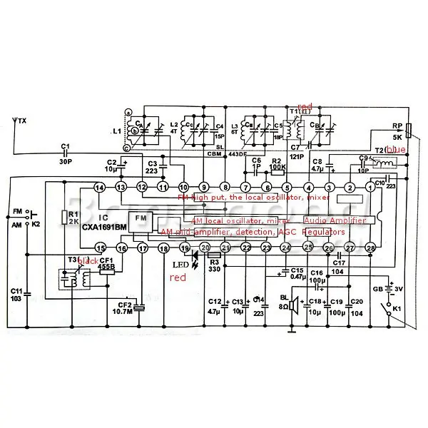 Новое поступление SW AM радио комплект электроники электронный DIY обучающий комплект(случайный цвет