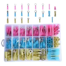 Lonleap Car Parts Heat Shrink Wire Connectors Assortment Crimp Waterproof Marine Automotive Terminal 250 pcs 480 pcs waterproof heat shrink wire connector assortment automotive marine kit t35