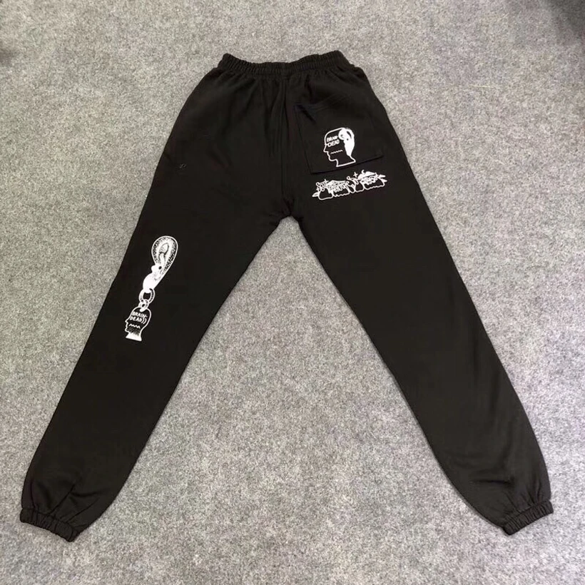 19SS New Kanye Pants Season 6 Calabasas Season 5 Sweatpants Brain Flower Print Men Women Hip Hop Kanye West Trousers Joggers 19SS New Kanye Pants Season 6 Calabasas Season 5 Sweatpants Brain Flower Print Men Women Hip Hop Kanye West Trousers Joggers