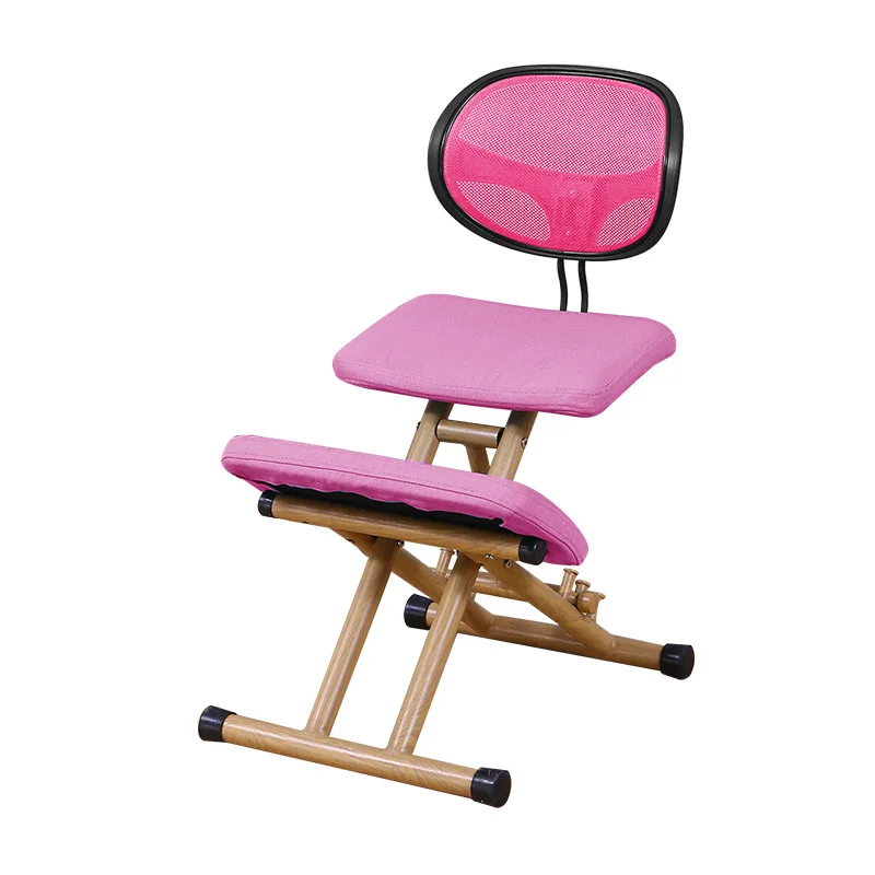 Adjustable Kneeling Chairs Ergonomic Kneel Chair Adjustable Stool for Home and Office Kneeling Computer Chair with Backrest