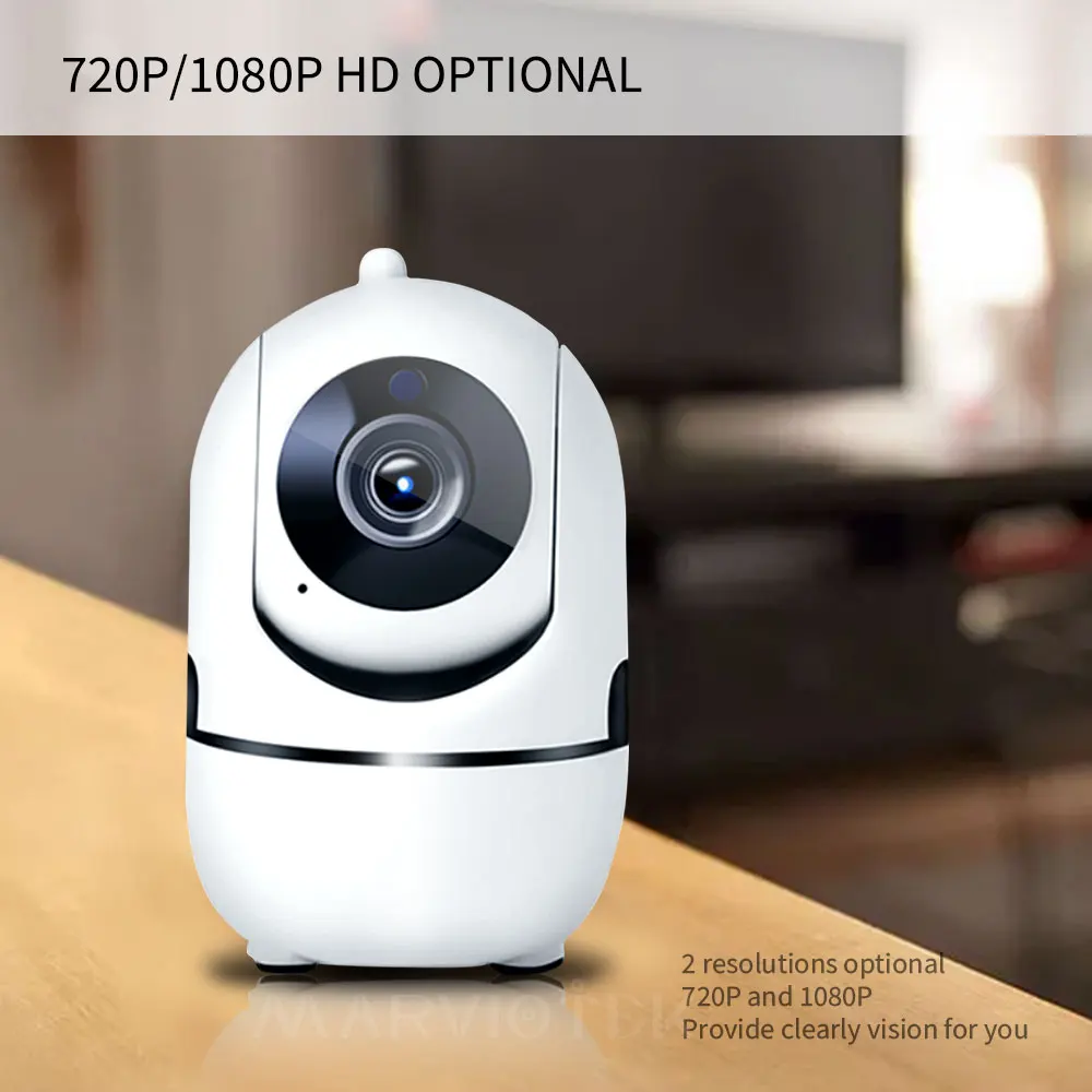 1080P Full HD Беспроводная IP камера Wifi IP CCTV камера Wifi мини Сетевая видео камера с функцией автоматического слежения ИК ночного видения