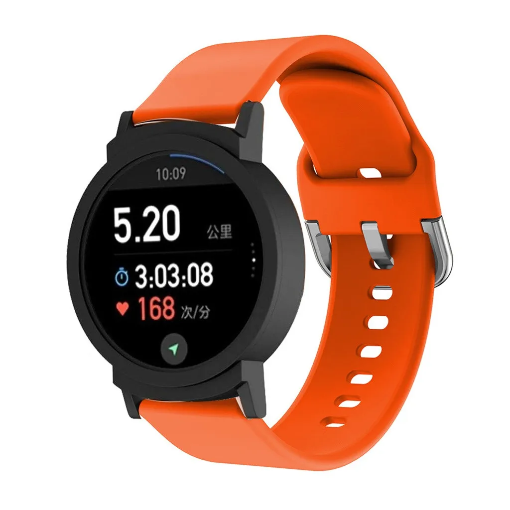 Ouhaobin спортивный силиконовый ремешок для часов Ticwatch E сменный Браслет Ремешок