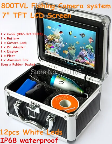 Hotsales 7 &quotTFT LCD Комплект Рыбалка Камеры Эхолот 15 М HD 800TVL Датчика Подводная