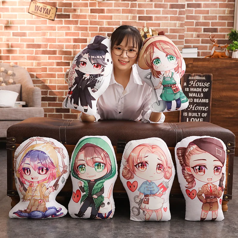 

Anime Game Identity V Q version Marta Betanfeld Jack Naib Subedar Cosplay Doll Plush Stuffed Back Cushion Throw Pillow Toy Gift