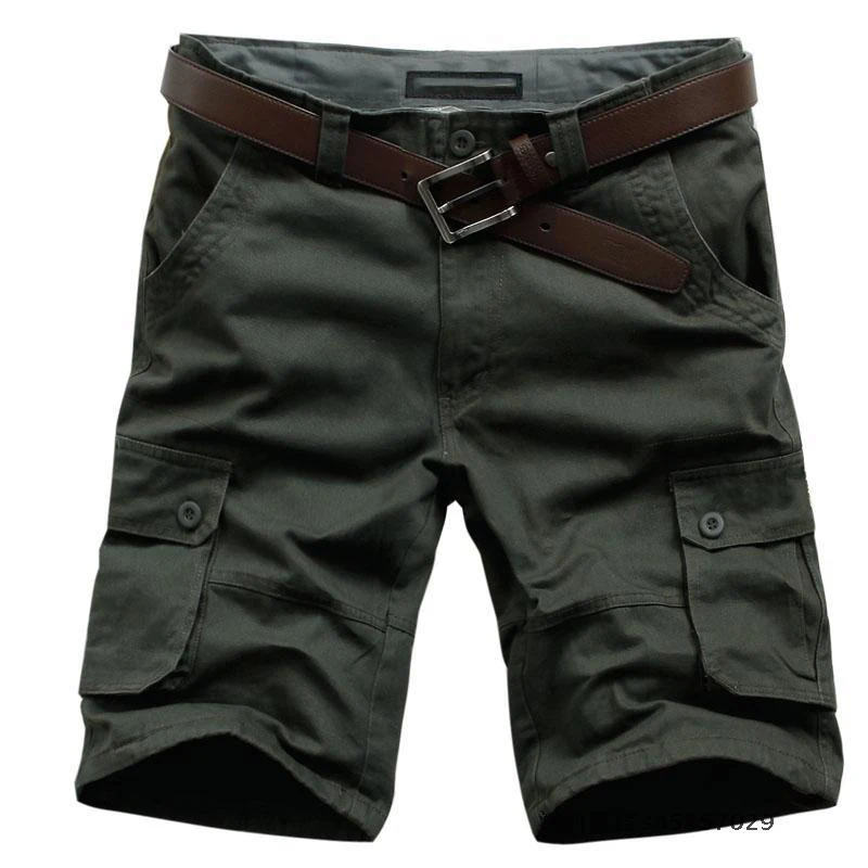 Green Men Short 2019 Summer Cargo Men Casual Military High Quality Brand Classic Beach Shorts Plus USA Size W 29-42 44 46 Green Men Short 2019 Summer Cargo Men Casual Military High Quality Brand Classic Beach Shorts Plus USA Size W 29-42 44 46