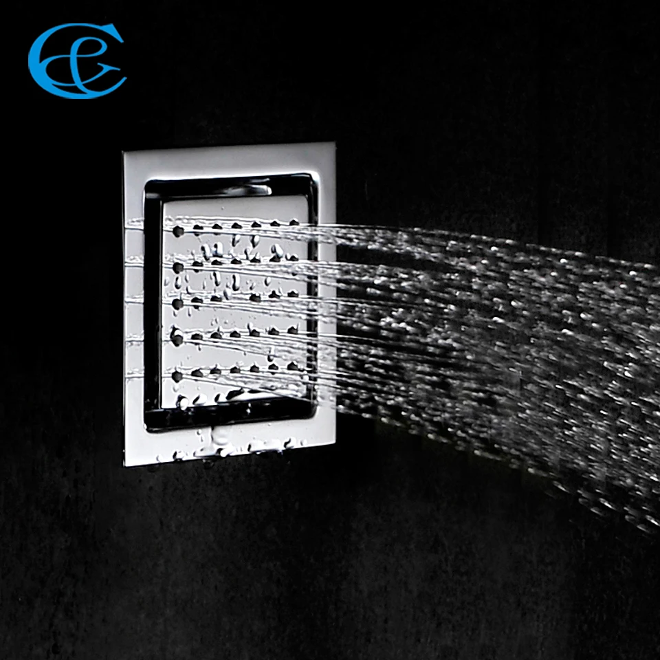 

C&C Shower Body Massage Spray Jet 1 Unit Bath SPA Massage Jet Sprayer Aerosols Brass Chrome Shower Body Made