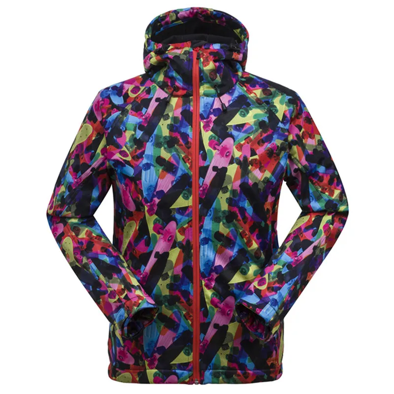 

Male Men's Ski Jacket Outdoor Waterproof Windproof Breathable Snowboard Jacket for Men Winter Outdoor Cycling Warm Jacket