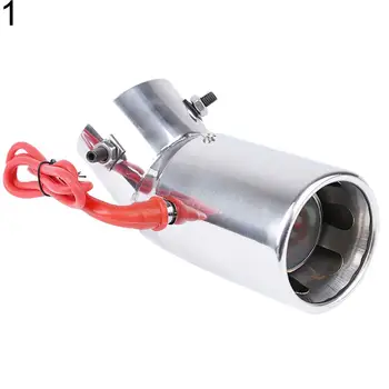 

Red LED Light Flaming Stainless Steel Bend/Straight Muffler Car Exhaust Pipe