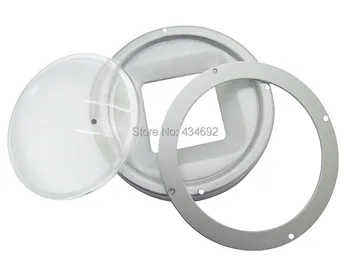 

A set of 100mm Led Lens + Reflector Collimator + Fixed bracket For 200W led Lens lamp project Portable Lighting Accessories