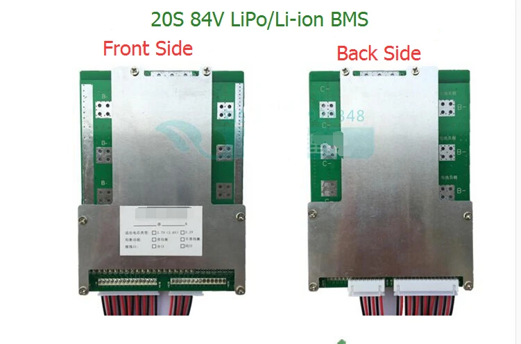 21S li-ion/Lipo батареи Защитная плата Система BMS 72V (88 2 V) 80A непрерывный разряд для