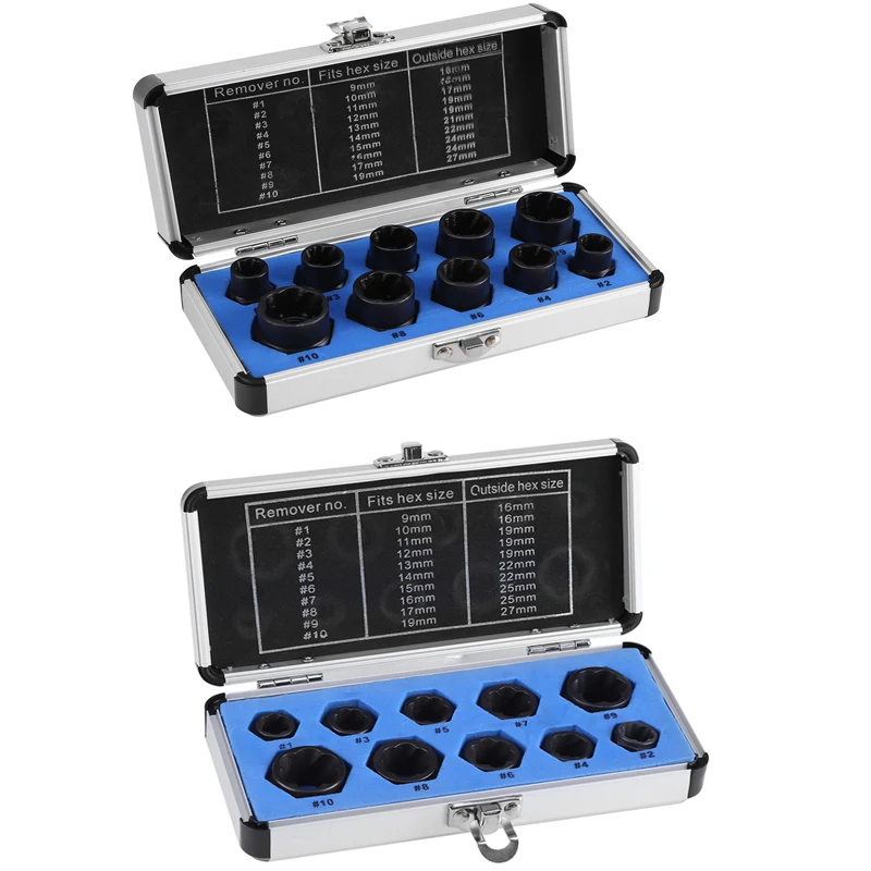 Classic Car facile à combinaison Vis Extracteur Endommagé Boulon /& Drill Set 10 pcs