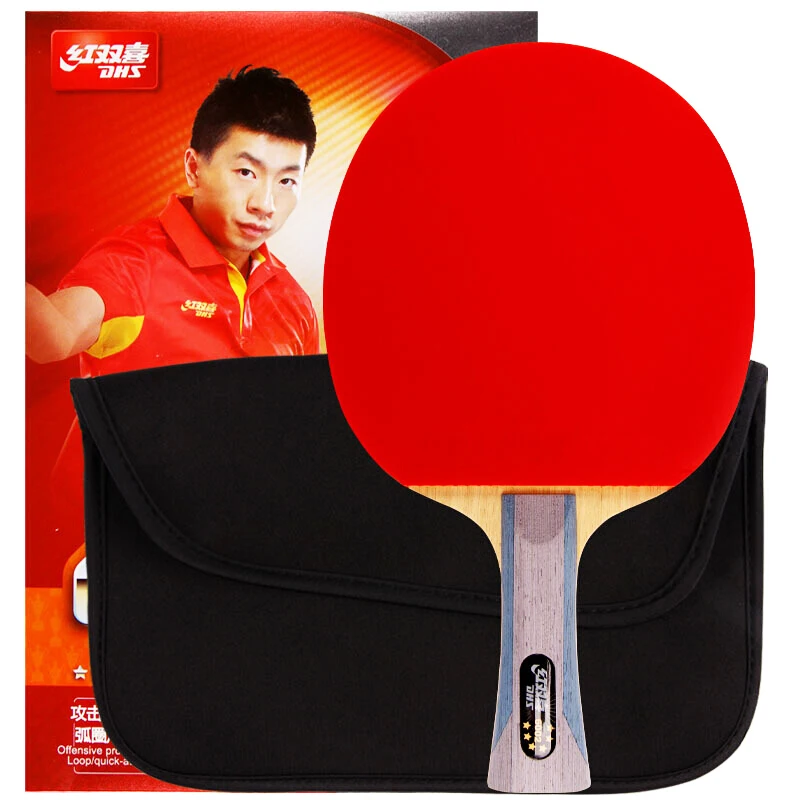 

Professional 6-star Table Tennis Racket Offensive Double-sided Pimples In Pong Paddle 6002/6006 Table Tennis Bat with A Bag
