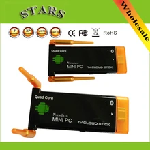 CX919 Android 4.2 Mini PC Box TV Stick RK3188 Quad Core Cortex A9 2G/8GB Bluetooth Dual External WiFi Antenna 1080P,Dropshipping