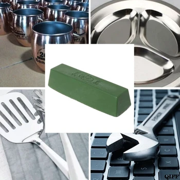 

Green Abrasive Paste Sharpening Sharpener Polishing Wax Grinding Compound Bar For Stainless Steel Copper Aluminum Products Jun19