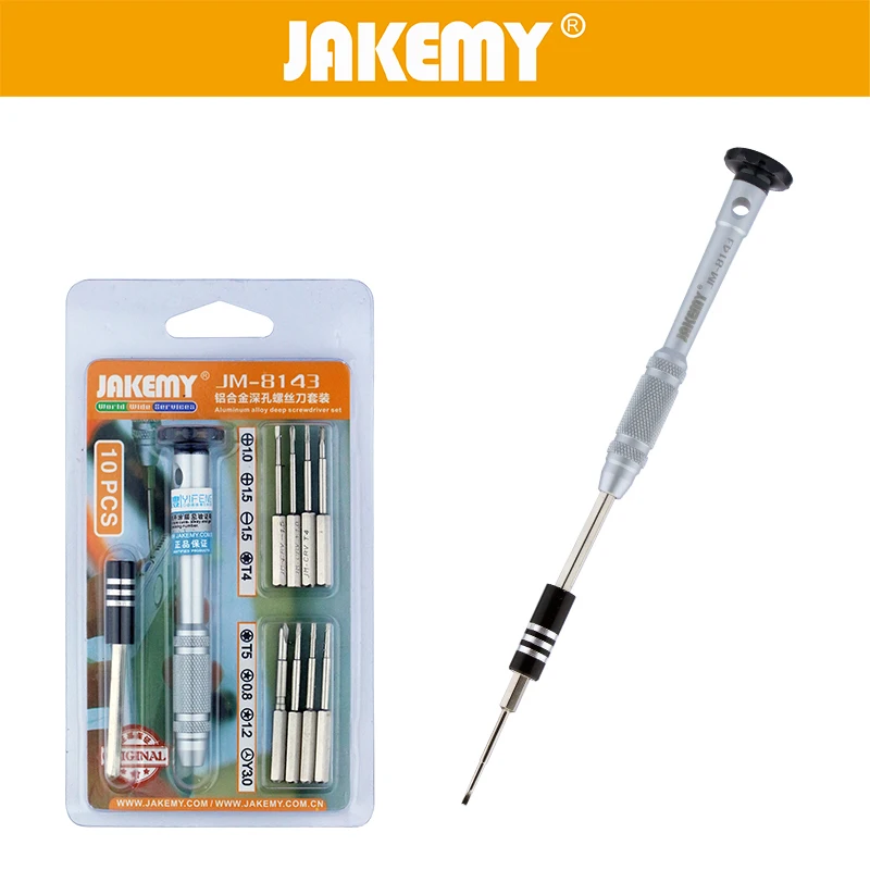 JAKEMY 10 in 1 Aluminum Alloy Screwdriver Set Screw Driver Bits Repair Tools For Mobile Phone Laptop Computer Hand Tools Kit JAKEMY 10 in 1 Aluminum Alloy Screwdriver Set Screw Driver Bits Repair Tools For Mobile Phone Laptop Computer Hand Tools Kit