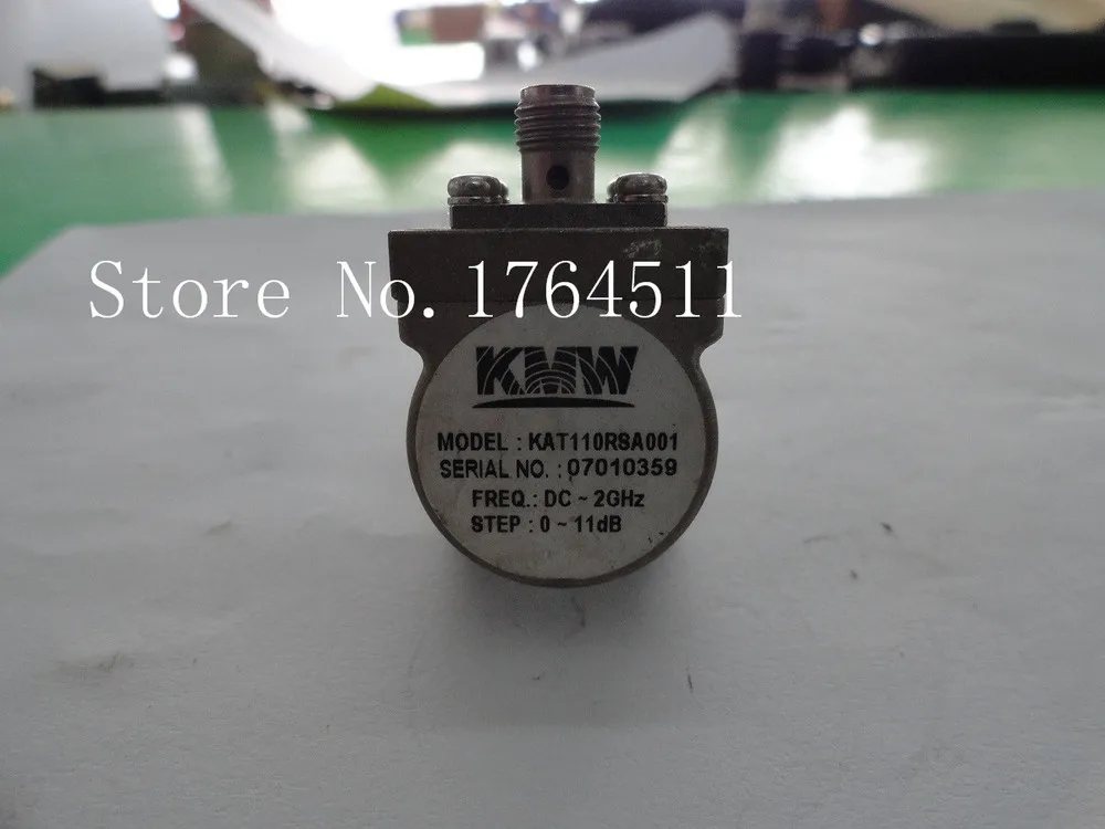 

[BELLA] KMW KAT110RSA001 11dB DC-2GHz adjustable step attenuator SMA