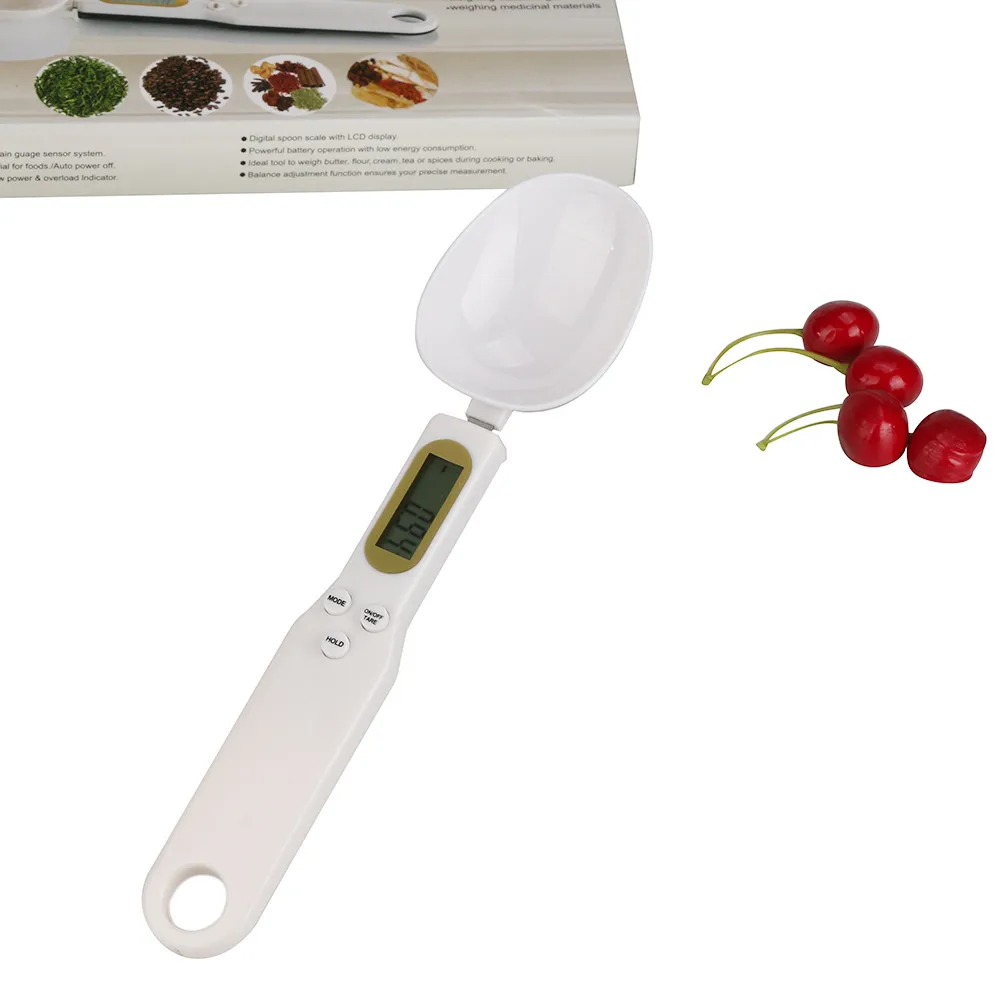 500/0.1g Digital LCD Measuring Food Kitchen Lab Electronic Spoon Weight