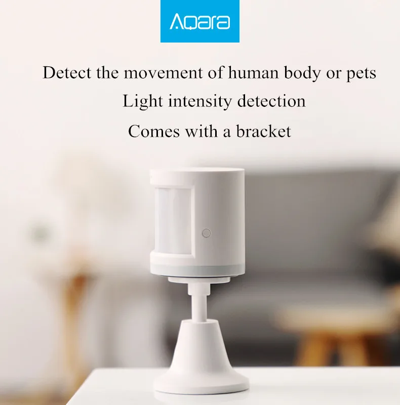  Xiaomi Aqara Human Body Sensor Smart Body Movement Motion Sensor Zigbee Connection holder stand Mih - 32828696729