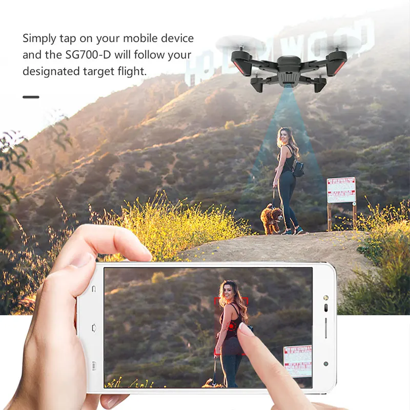 Dron de cámara Dual de 4K WIFI FPV de Drones RC plegable mejorado, modo de seguimiento, cuadricóptero DE Control DE APLICACIÓN PARA juguete de regalo RC Drone 4K Dron de cámara Dual de 4K WIFI FPV de Drones RC plegable mejorado, modo de seguimiento, cuadricóptero DE Control DE APLICACIÓN PARA juguete de regalo RC Drone 4K