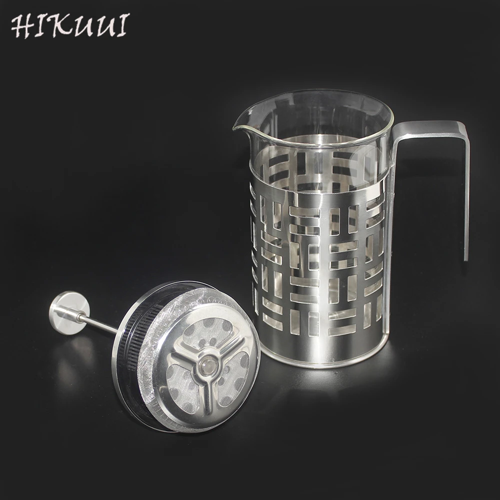 1 шт. стеклянный инфузер для чая 350 мл 600 мл|press coffee maker|coffee plungerfrench press maker |