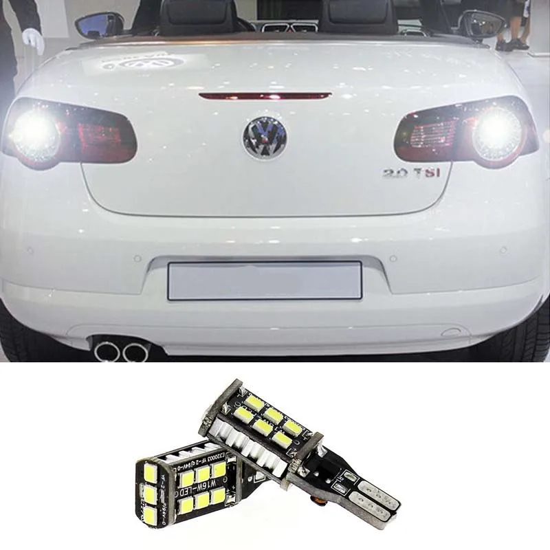 

1pcs Canbus Error Free LED T15 921 912 W16W Car LED Backup Reverse Lights For VW CC 2013 Tiguan Sharan Scirocco New MAGOTAN Seat