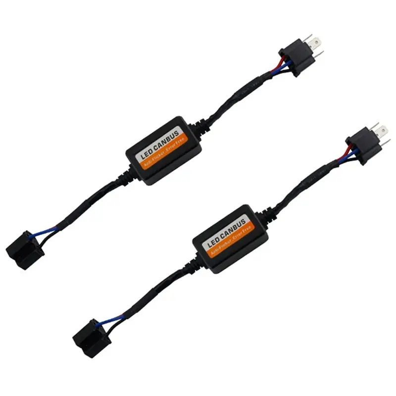

9004/9007 H1 H13 H4 H7 H8 Car Headlight Decoder Adapter DRL LED Error Canceler