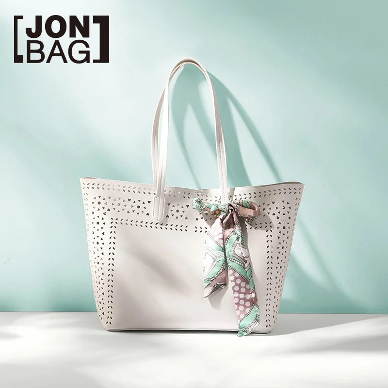 JONBAG маленький аромат большая сумка Корейская версия дикого плеча Портативная