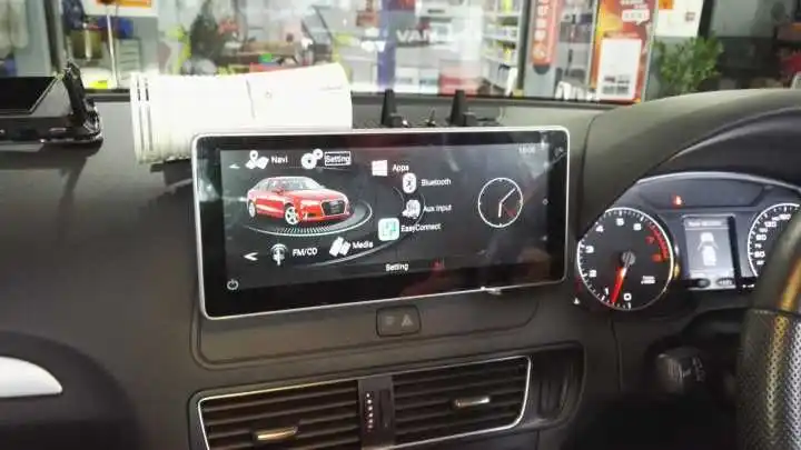 Flash Deal Realsun 10.25 Inch Audi RHD A4 B8 A5 S4 S5 Q5 Concert MMI 3G RAM 32G ROM Octa Core Android 7.0 4G Network Car Radio Navigation 4