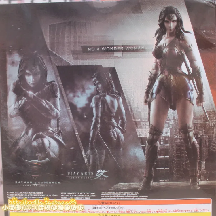 DC Comics Film Super Hero Batman VS Superman Dawn Of Justice NO.4 Wonder Woman Play Arts Kai Action