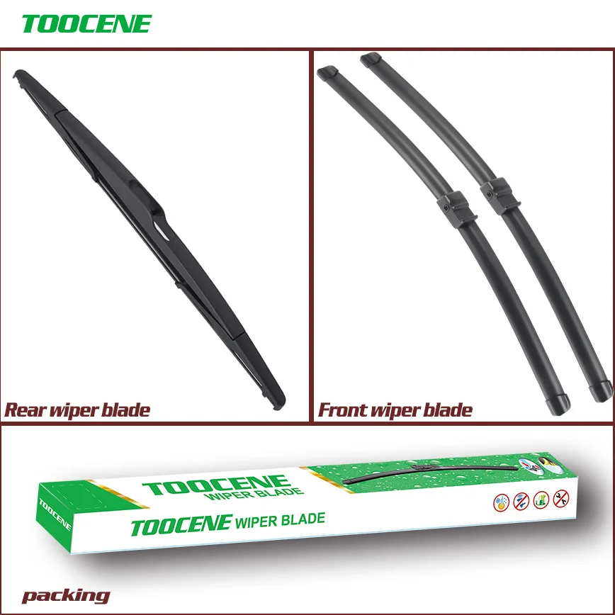 Front and Rear Wiper Blades For Mazda 3 2003 2004 2005 2006 2007 2008