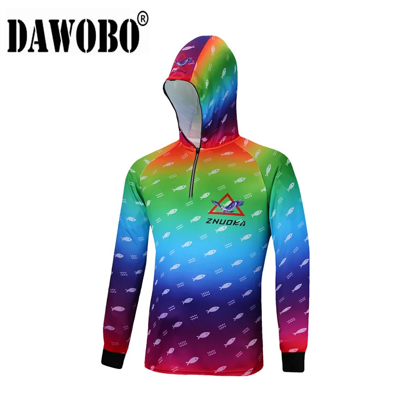 Hoodie 08 Новое поступление мужская Профессиональная дышащая одежда для рыбалки быстросохнущая анти УФ 40+ анти-комары с длинным рукавом с капюшоном рыболовные рубашки - Цвет: Hoodie 08