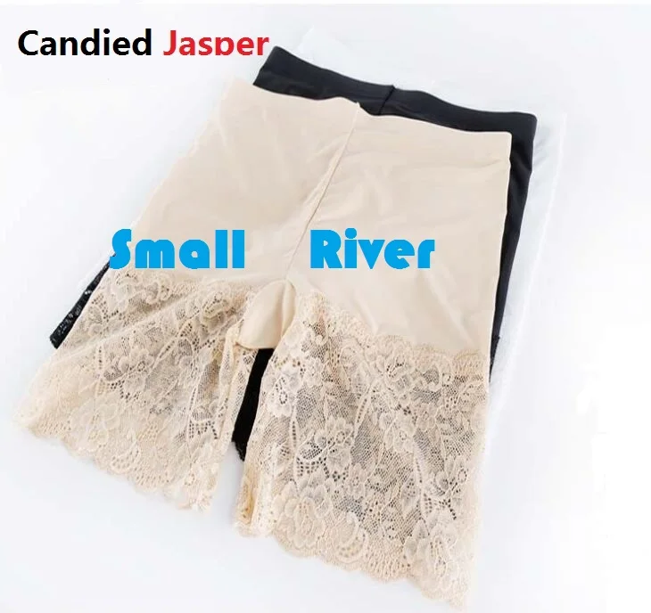 Hot Women's seamless Safety Short Pants Lady Elastic Mid waist lace