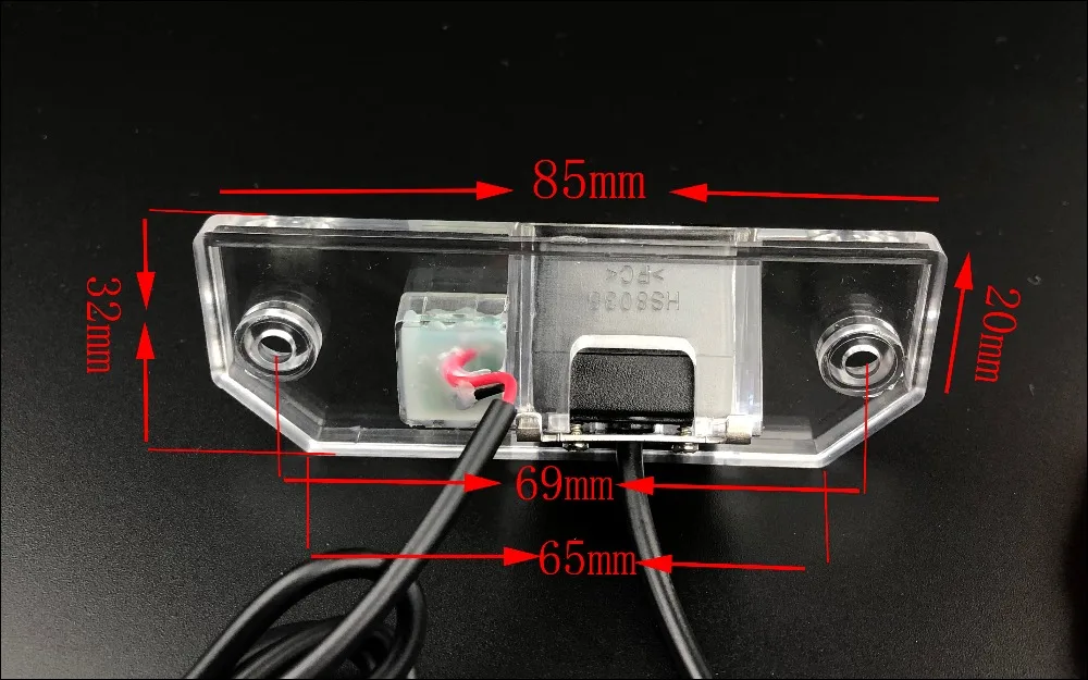 AUTONET камера заднего вида для Ford Focus Hatchback 2004~ 2011/CCD/ночное видение/камера заднего вида/камера резервного копирования/камера номерного знака