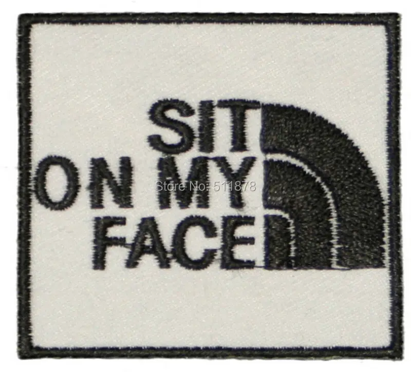 the north face iron on patch