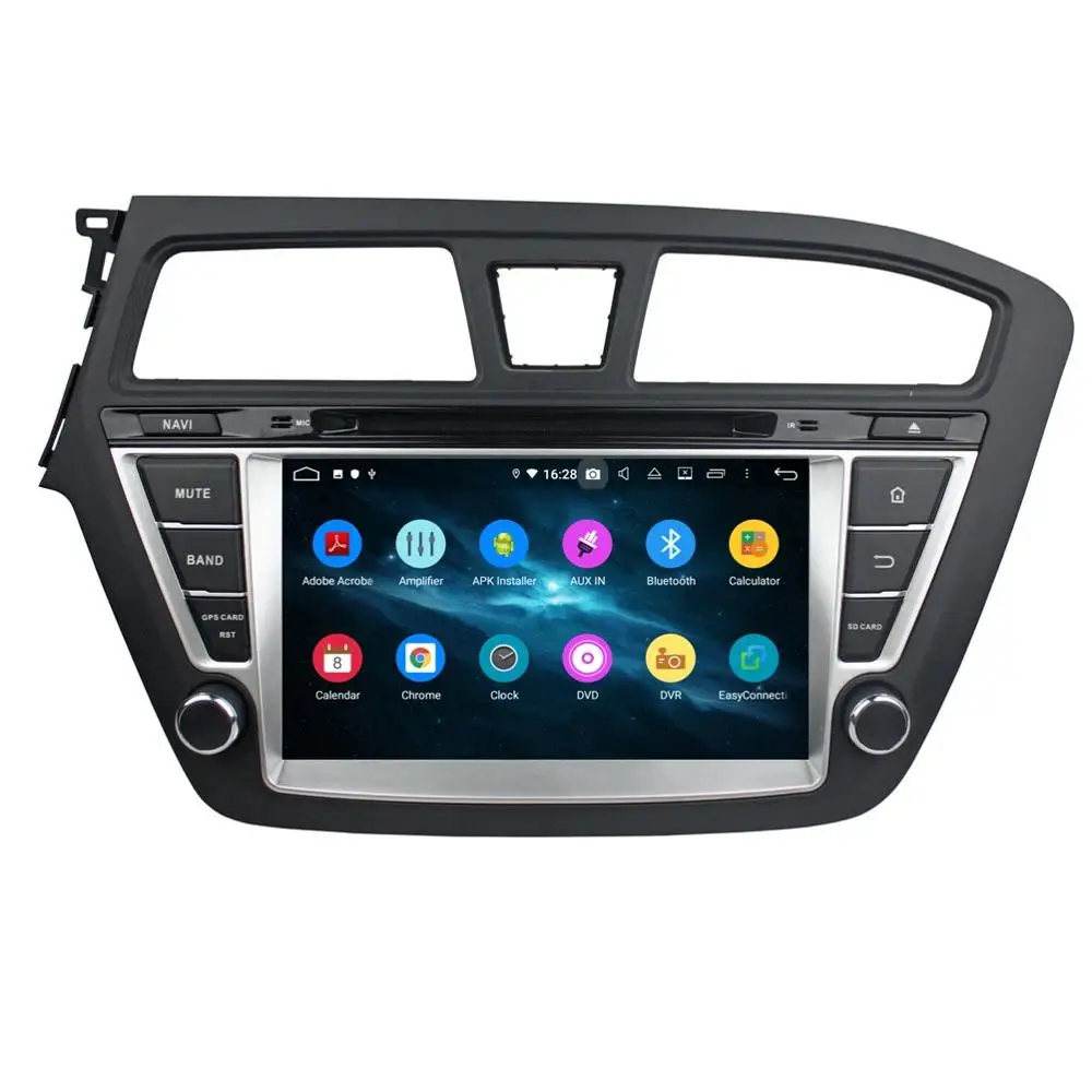 Discount 4GB RAM Octa Core 8" Android 9.0 Car dvd Player for Hyundai i20 2014 2015 With Radio GPS Bluetooth WIFI USB DVR OBD Mirror-link 1