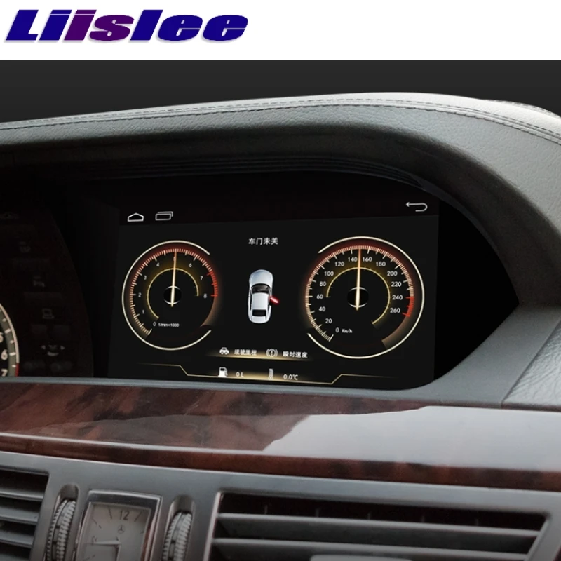 Liislee Car Multimedia Player NAVI For Mercedes Benz S Class W221 S280 S320 S400 S600 S63 2006~2013 Radio Stereo GPS Navigation 6