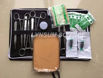 

14 PCS Medical Skin Suture Model Practice Technique Training Module Kit