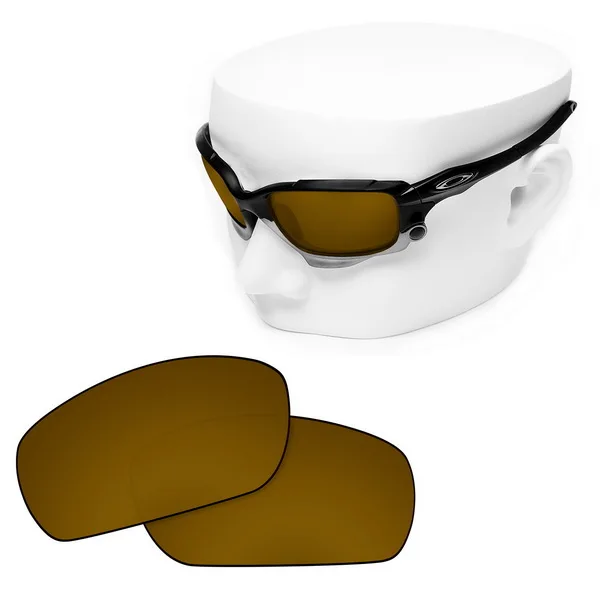 Поляризованные Сменные линзы OOWLIT для солнцезащитных очков-солнцезащитных очков Oakley Jawbone - Цвет линз: Peach Gold
