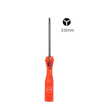 Chave de fenda tri wing y1 1 1 peça, 3.0mm, com três pontos, para nintendo wii ds lite, ferramenta de abertura de reparo bateria para apple macbook