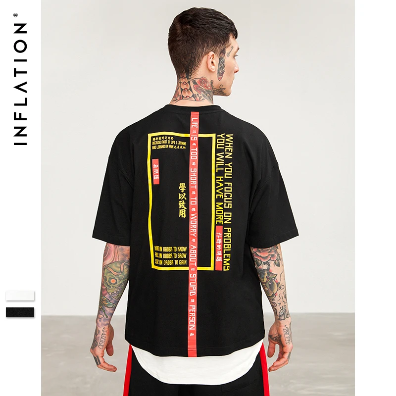 Aliexpress.com : Buy INFLATION 2018 New T shirt Men Brand ...